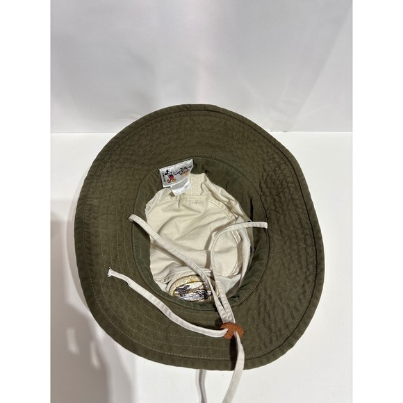 Disney Kilimanjaro Safari Animal Kingdom Bucket Hat Adult Unisex Tan Olive Green - Picture 7 of 7